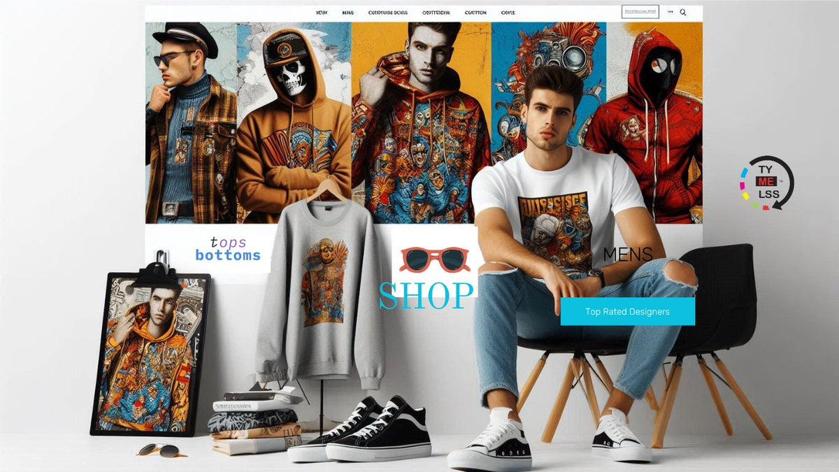 Human-Rights-Clothes-Mens streetwear fashion web banner