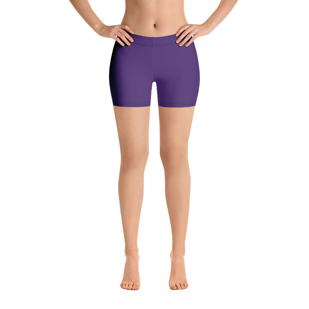 Purple Spandex Shorts