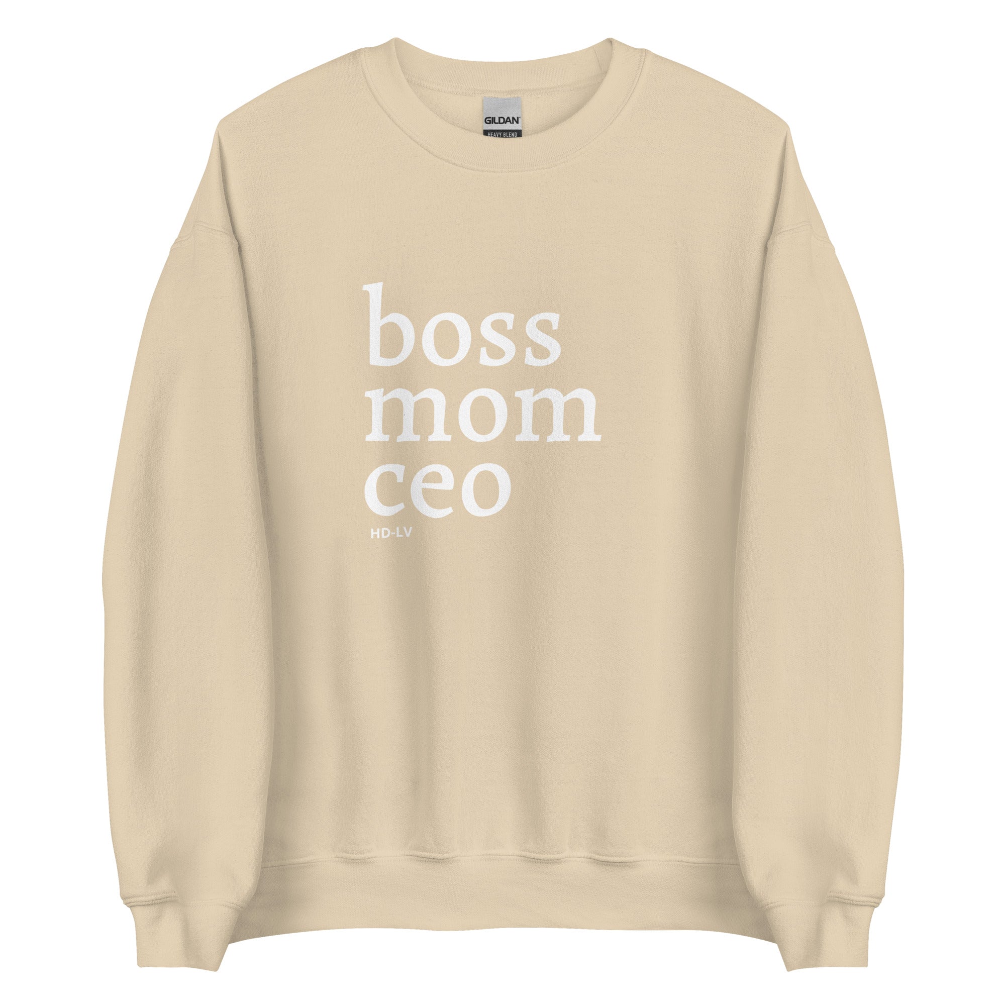 Women Empowerment | Boss Mom CEO | Sweatshirt for Women | Off-White