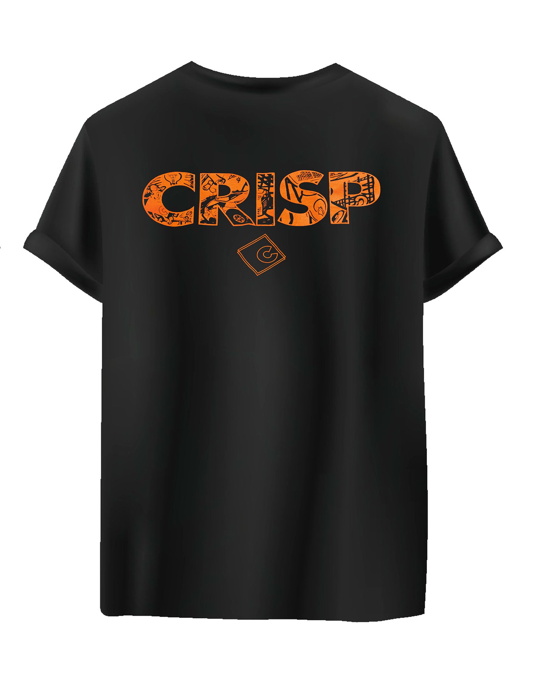 Crisp Clothing | T-Shirt | Black | XL