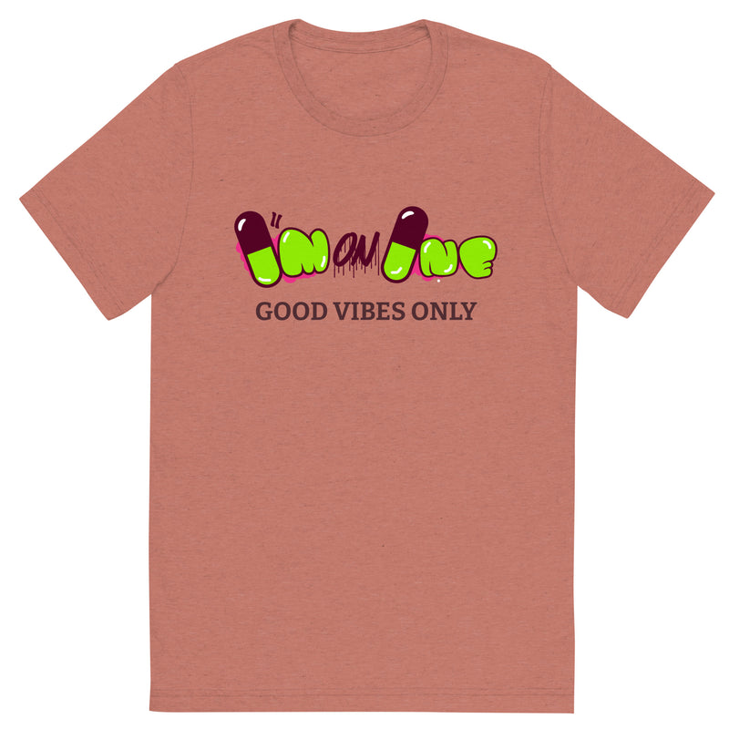 Good Vibes Only | Graffiti | T-Shirt | Mauve