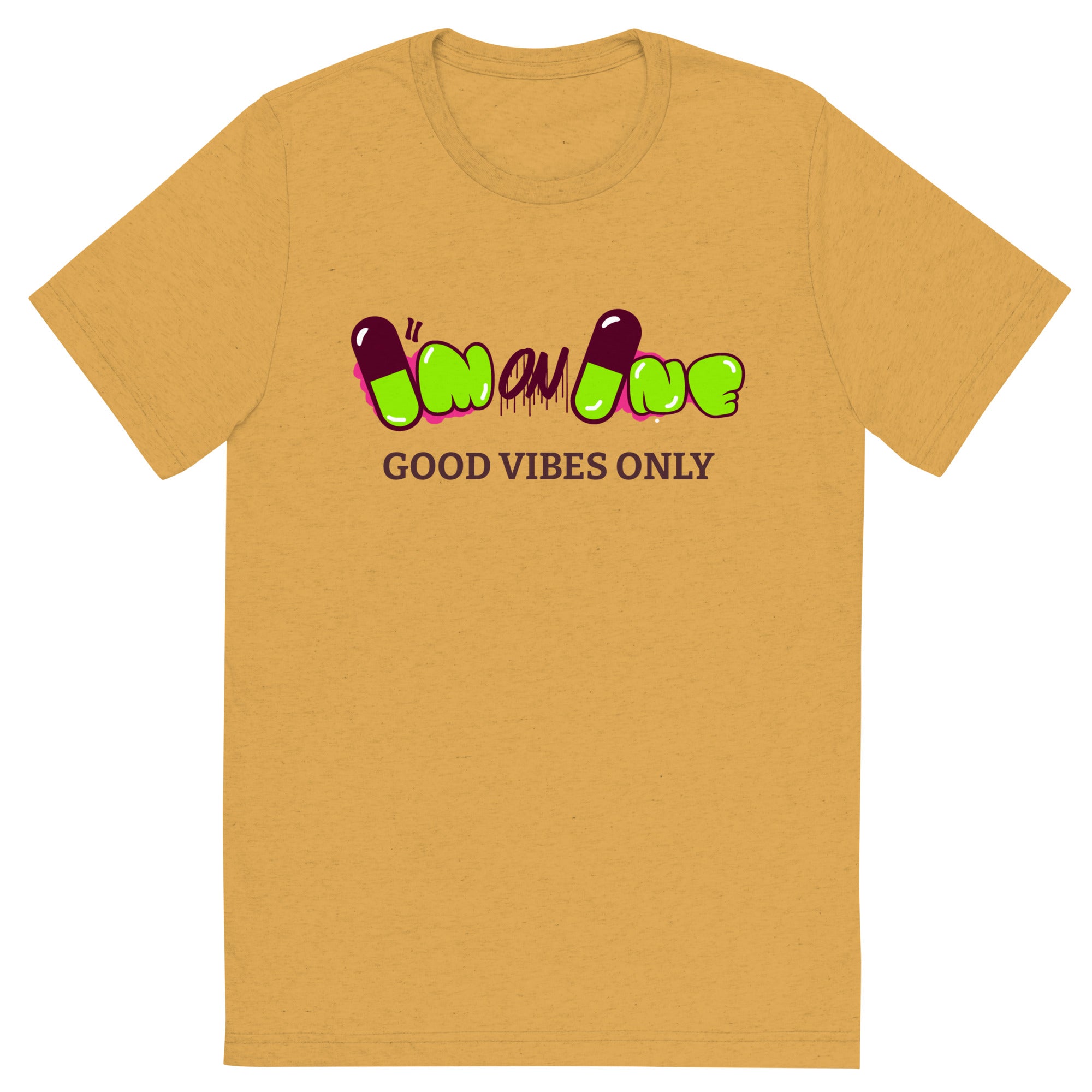 Good Vibes Only | Graffiti | T-Shirt | Mustard