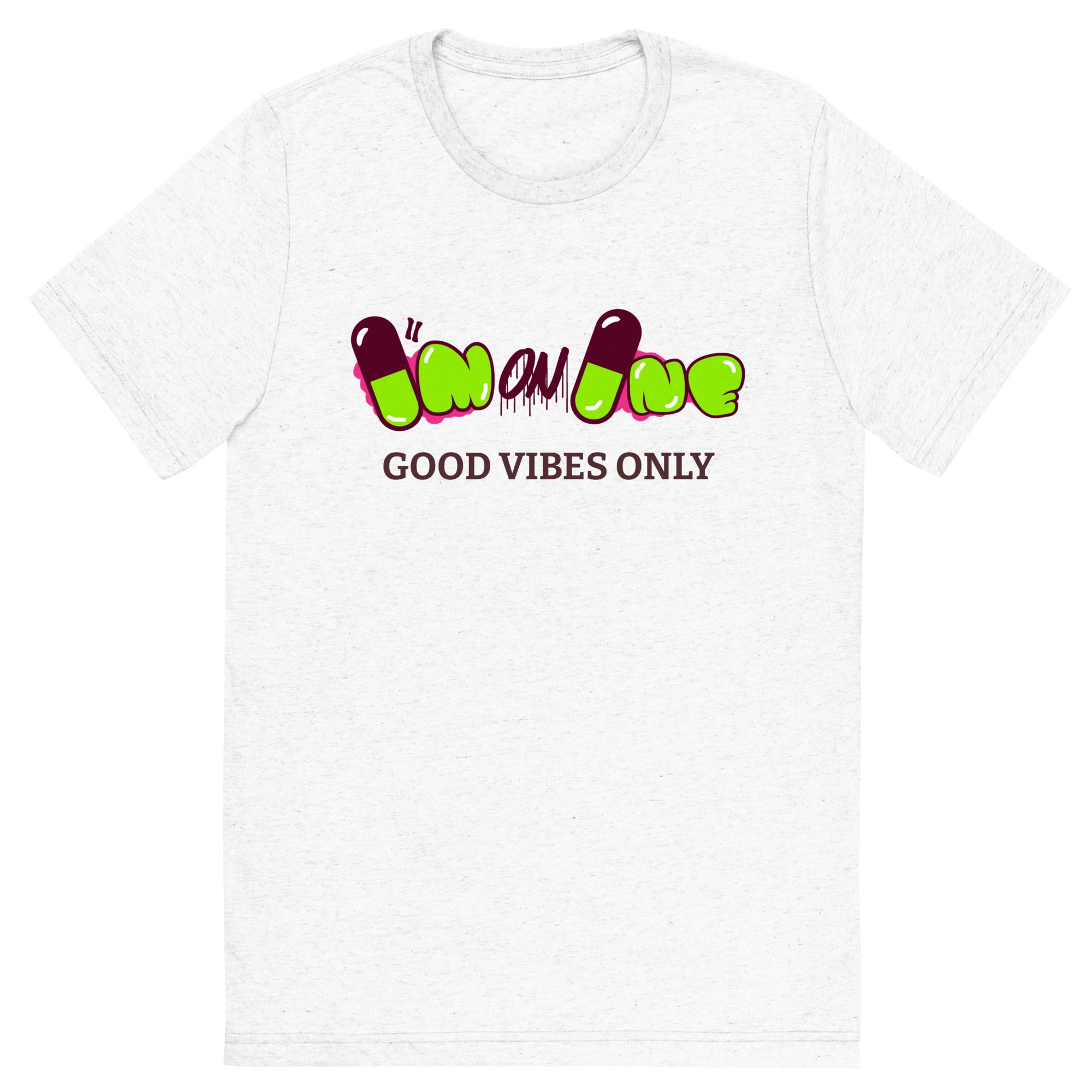 Good Vibes Only | Graffiti | T-Shirt | White