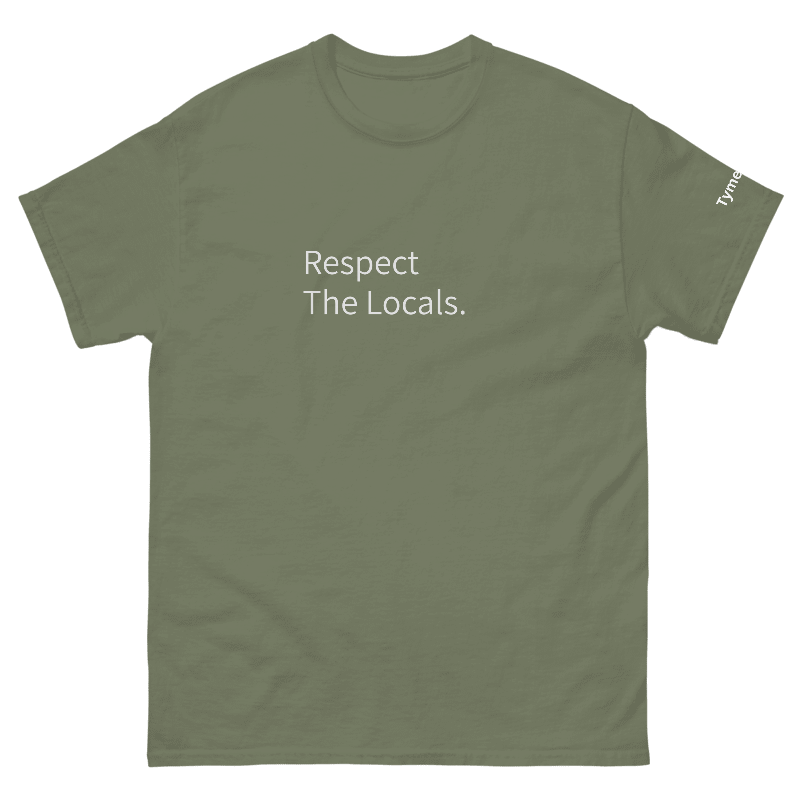 Human Rights Clothes | Respect the Locals Shirt for Men and Women