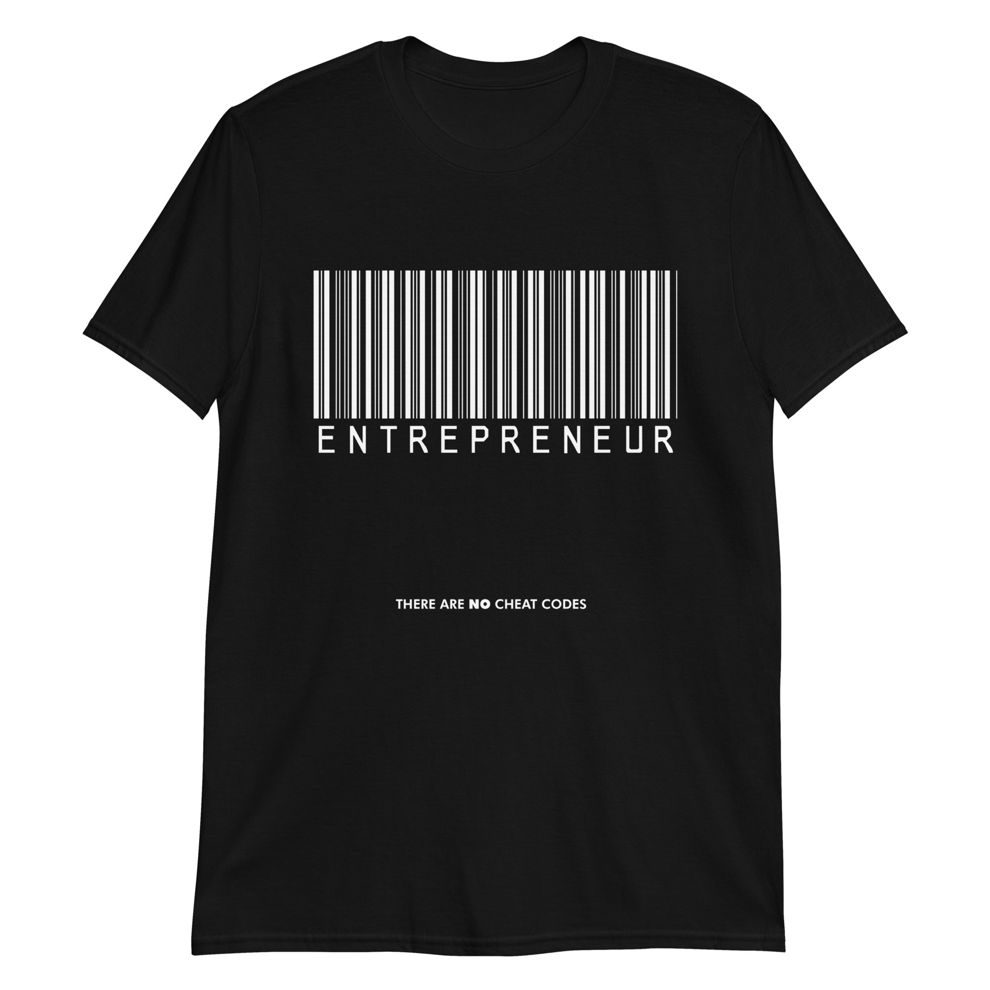 Entrepreneur Shirt | Barcode |There Are No Cheat Codes