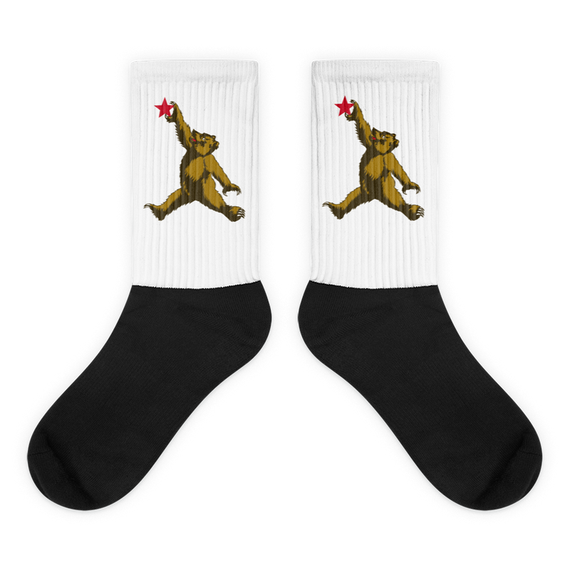 LAFL California Bear Flight Socks