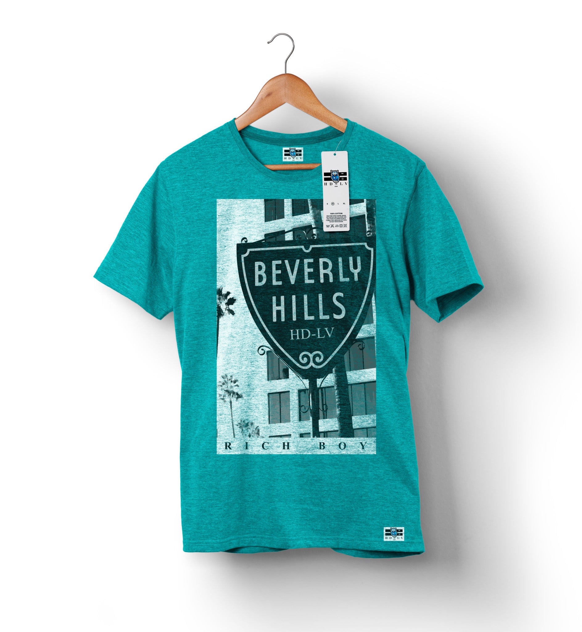 Beverly Hills T-Shirt | Teal