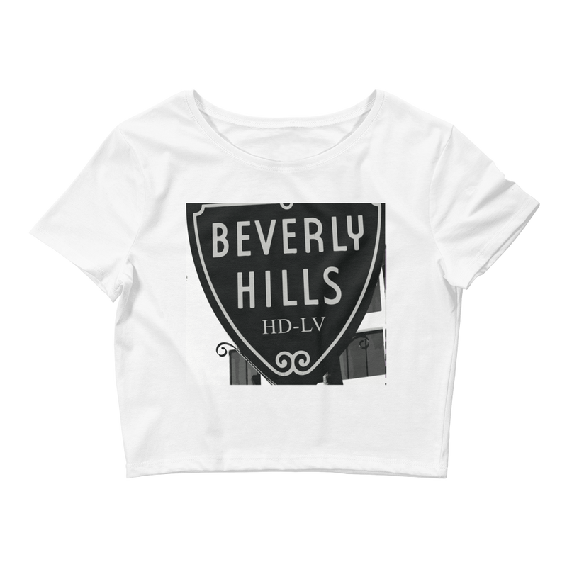 HD-LV - Beverly Hills | Tight Fitting Crop Top for Women