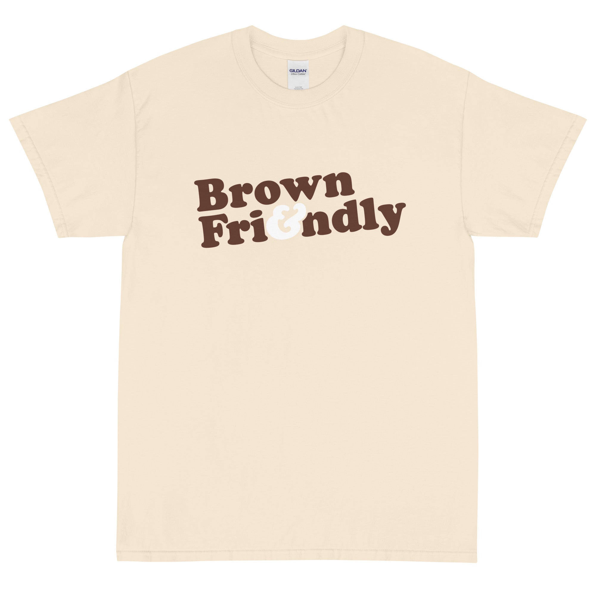 Maz Jobrani | Brown & Friendly | Comical Shirts | Off-White