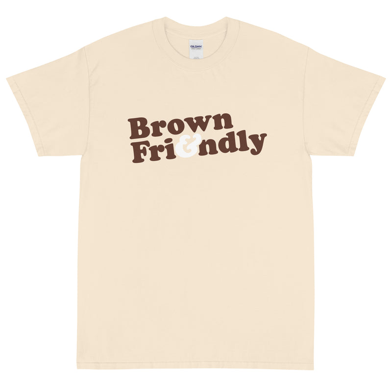 Maz Jobrani | Brown & Friendly | Comical Shirts | Off-White