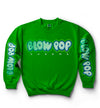 Charms Blow Pop Sweater - Candy Apple Green