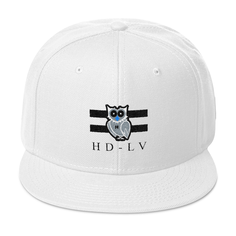 HD-LV Inverted Classic Snapback - White
