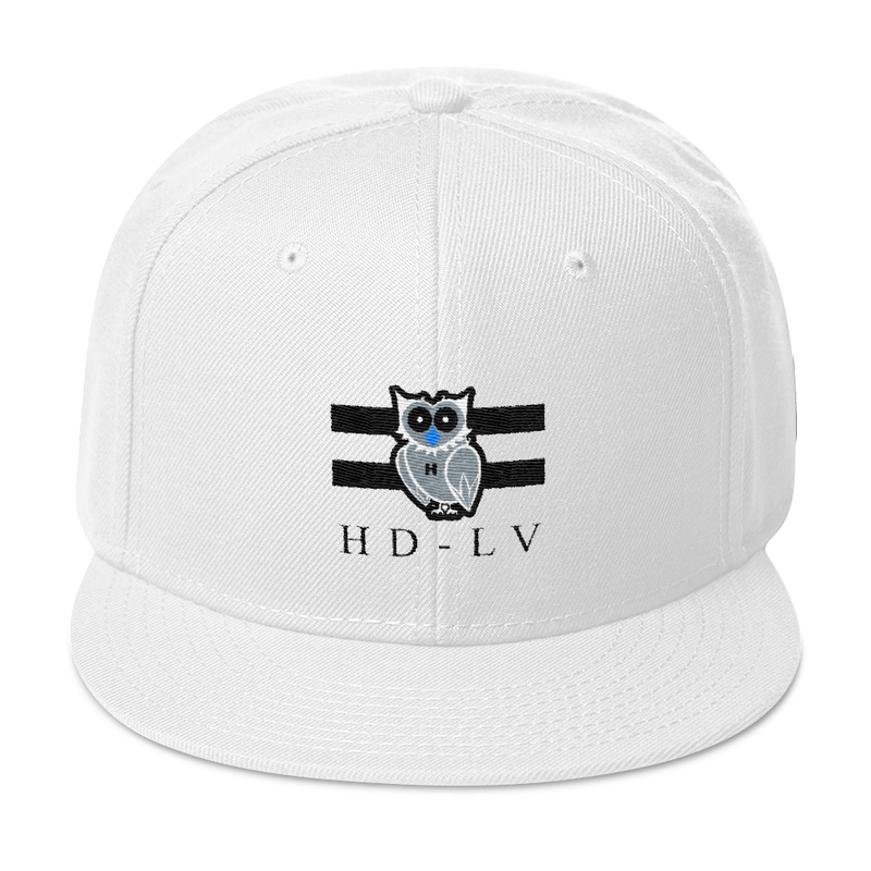 HD-LV Inverted Classic Snapback - White