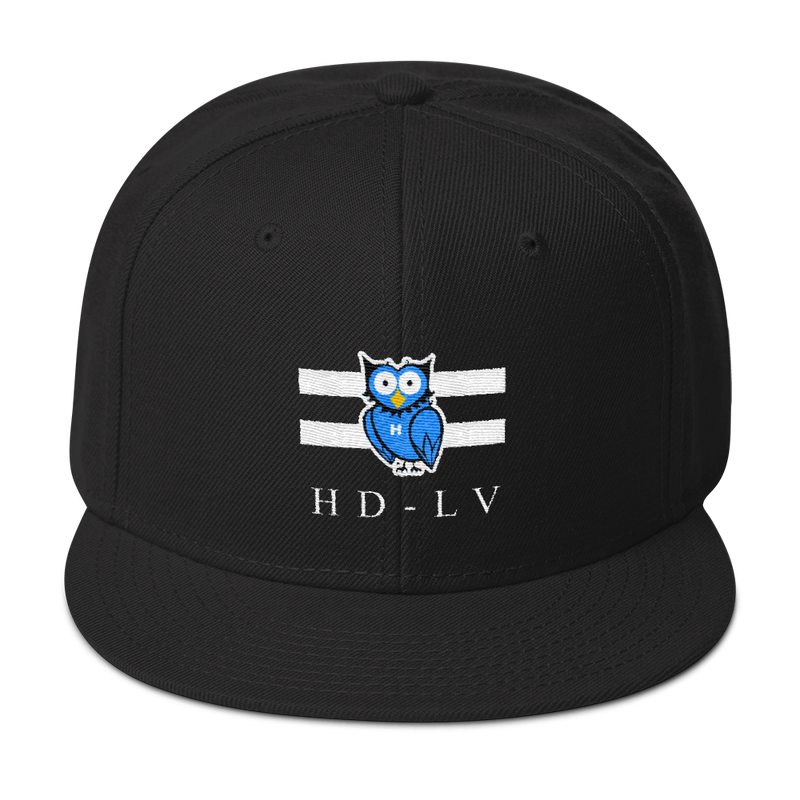 HD-LV Classic Snapback - Black