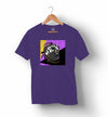 Karate Dog | Purple, Yellow & Black | T-Shirt