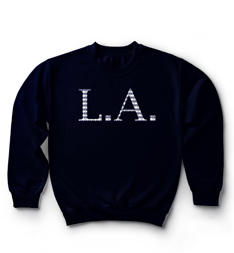 L.A. Baseball Pattern | Sweater