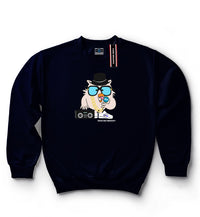 Shop and Buy 1990s Inspired Clothes | Tootsie Roll | Hip-Hop Mr. Owl | Crew Neck | Black