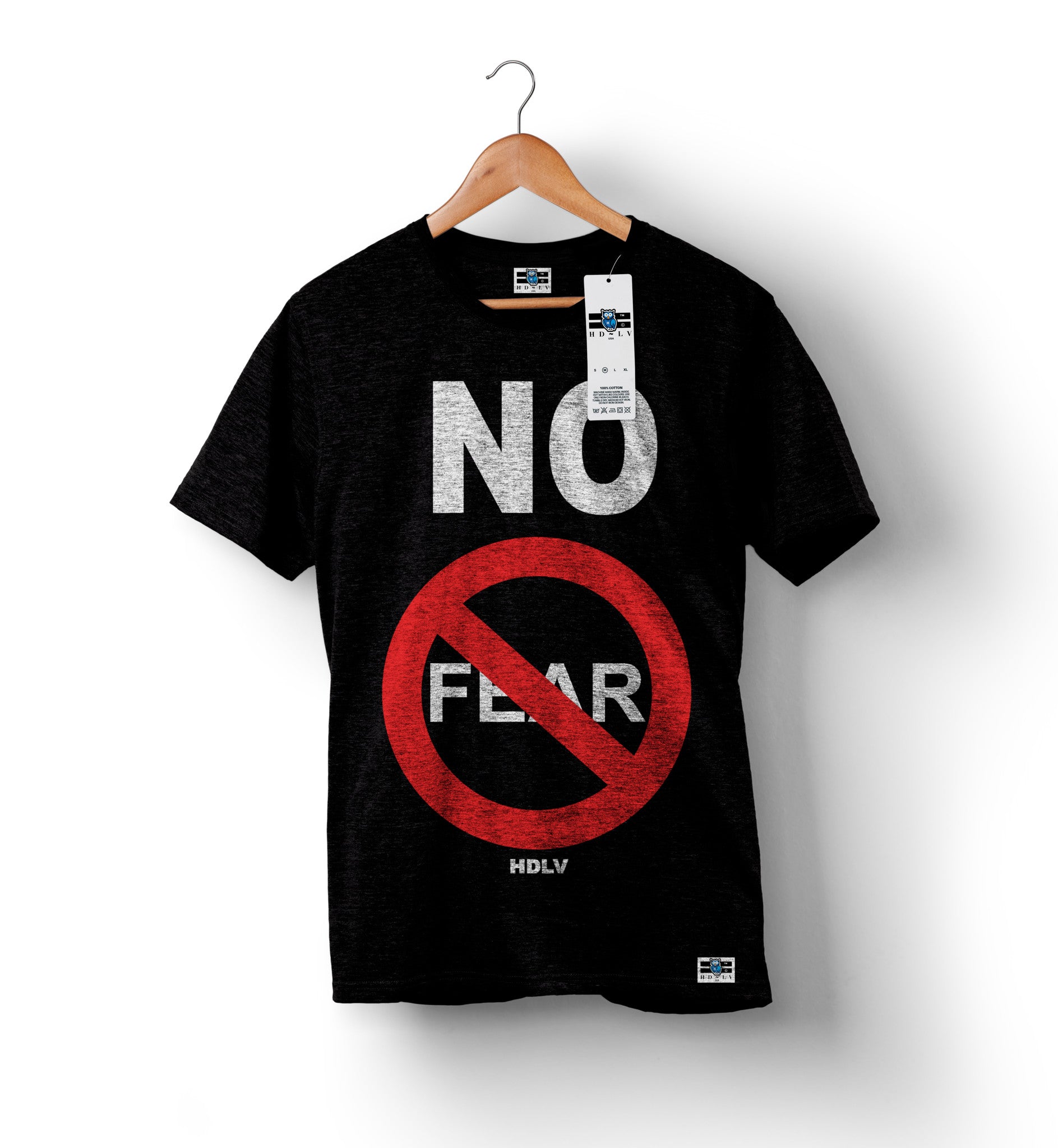 No Fear Black T-shirt