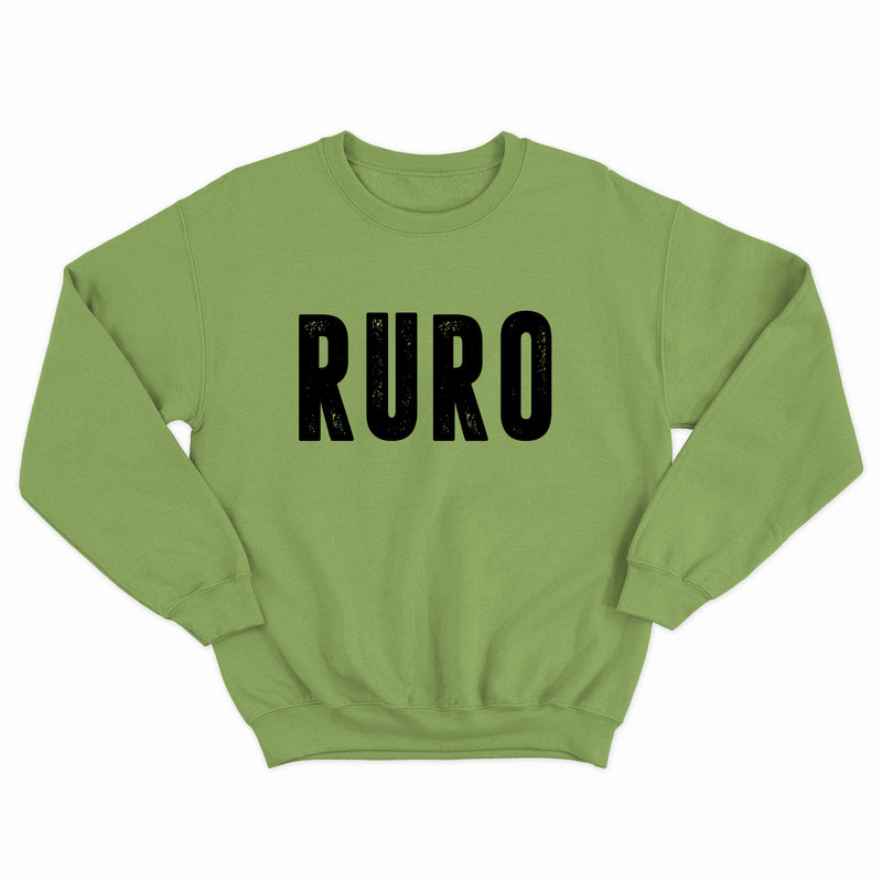 Reach Up Reach Out | Ruro | Lime Green Sweatshirt