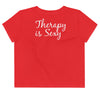 Therapy is Sexy Red Crop Top by Carly Lind - Limited Edition