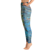 Salma Arastu | Blue Movement | Yoga Pants