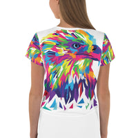 Shop and Buy Eagles Crop Top for animal lovers