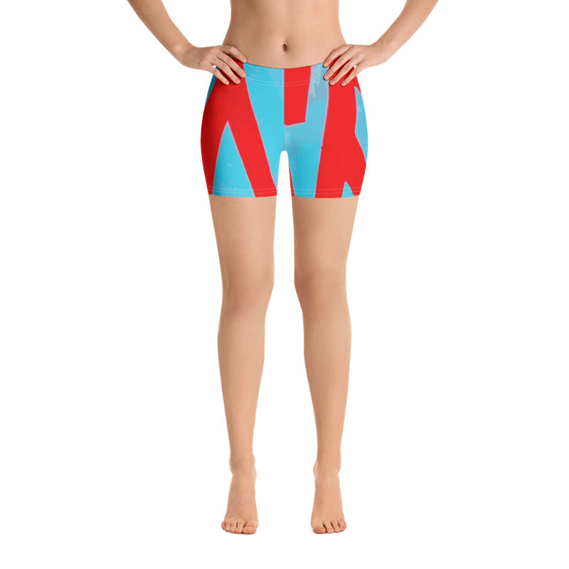 Modern Stripes | Spandex Shorts