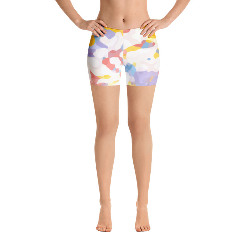 Shop and Buy Tie-dye Spandex Shorts