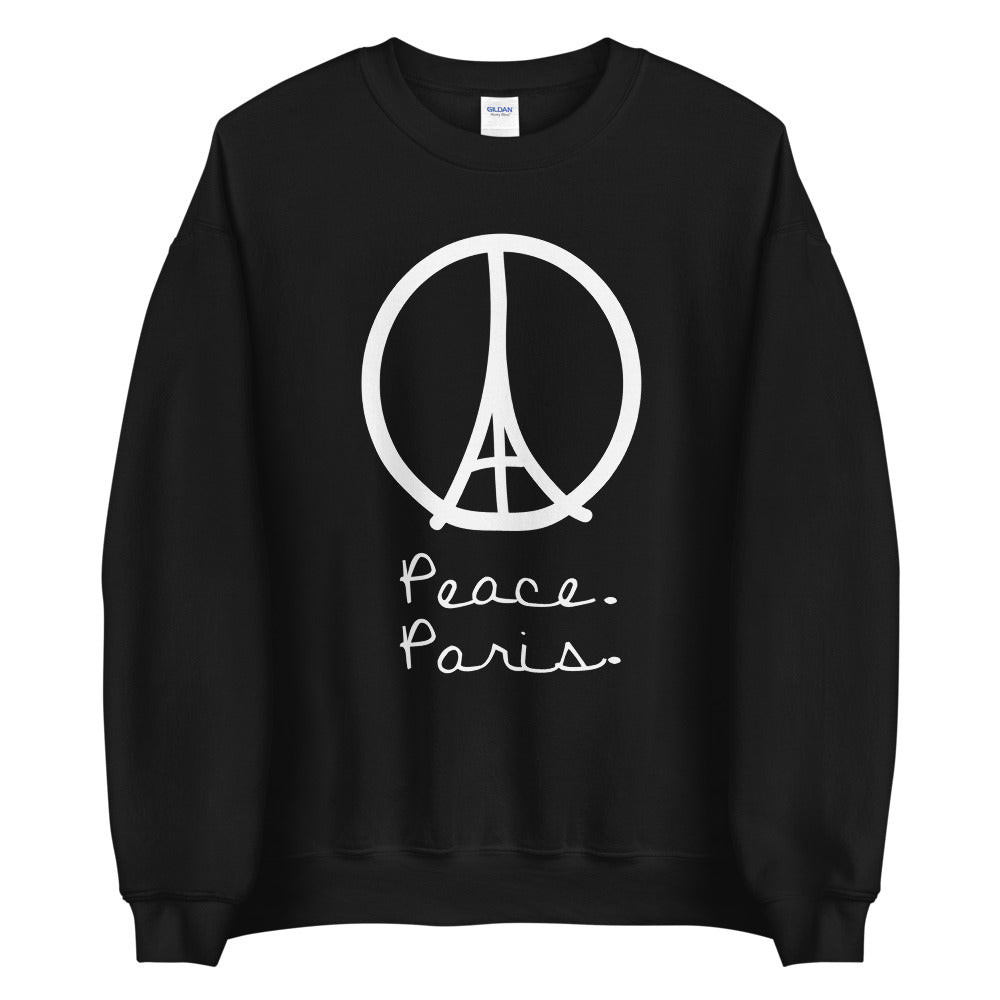 Peace For Paris - Black | Sweatshirt