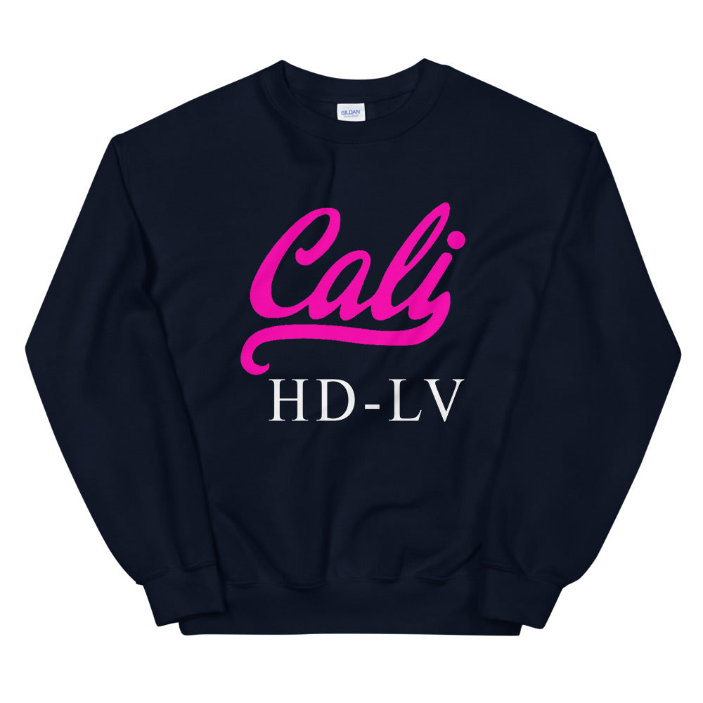 Cali Pink | Navy Sweatshirt for Women